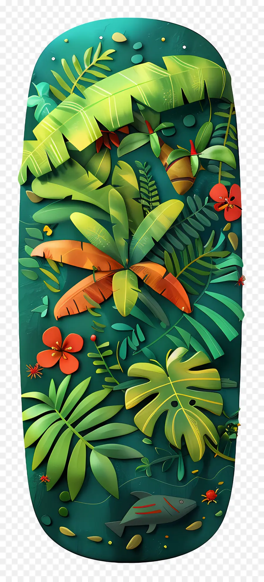 Jungle，Feuilles Tropicales PNG