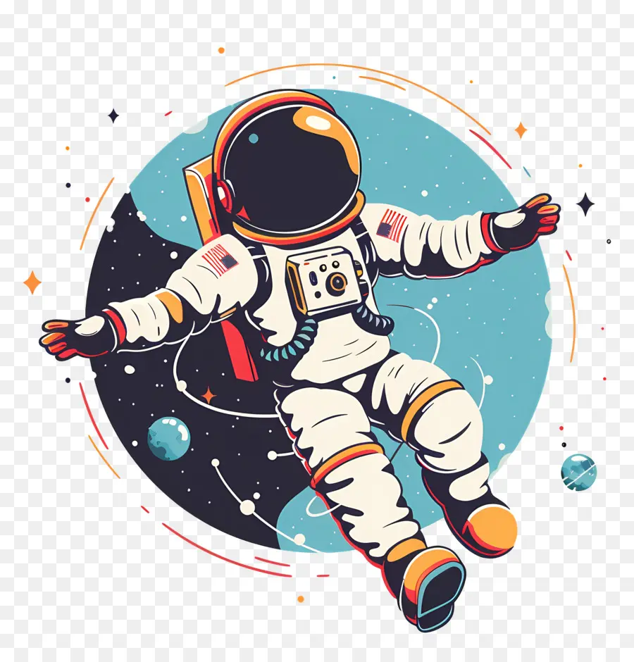 Astronaute De Dessin Animé，Astronaute PNG