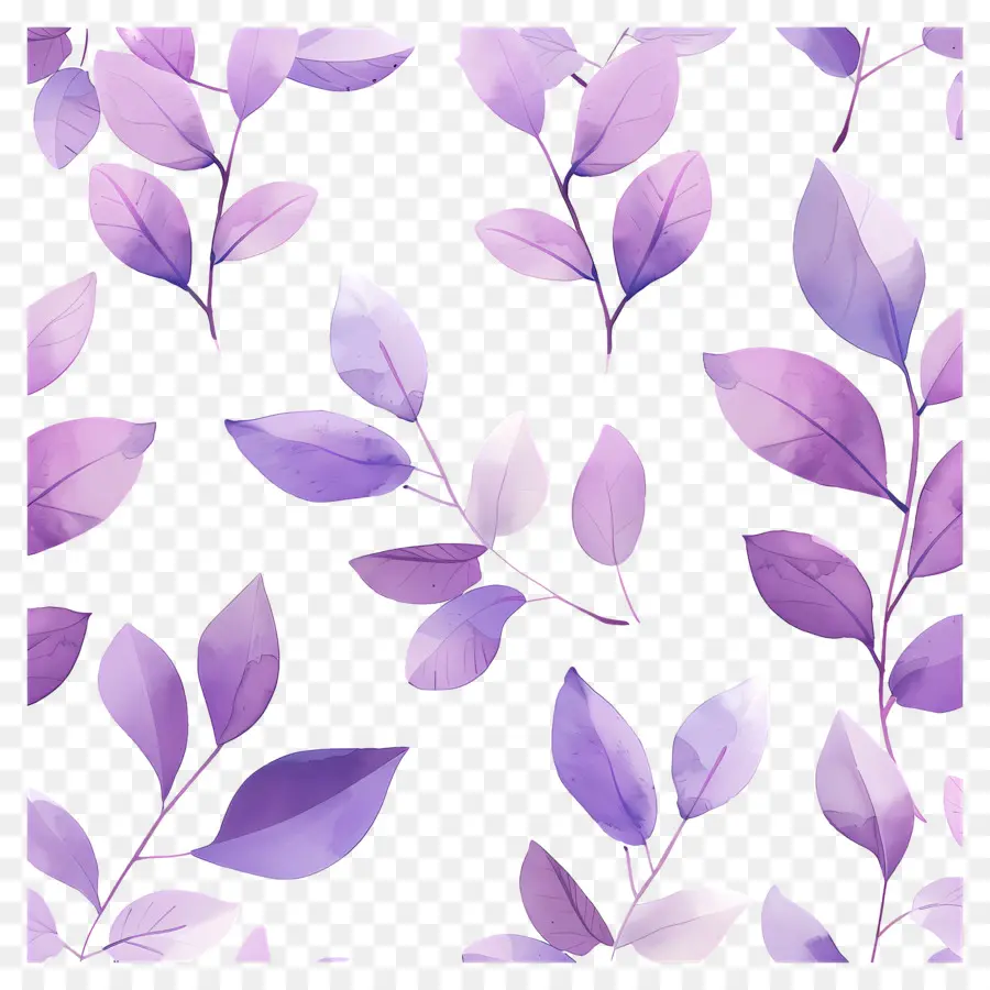 Fond Violet，Feuilles Violettes PNG