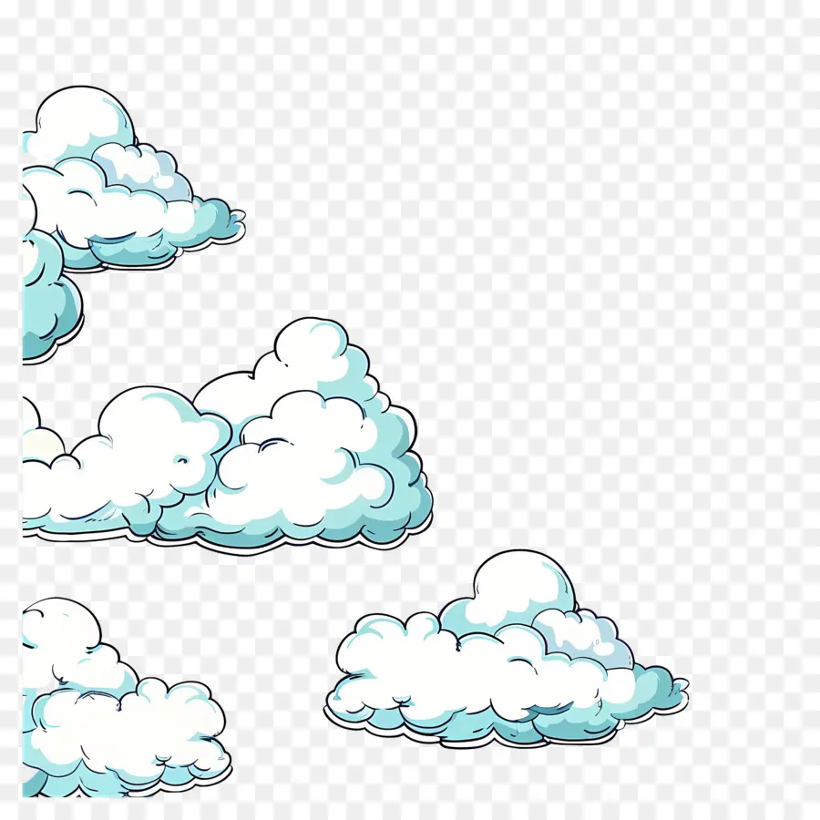 Modèle De Nuages，Nuages PNG