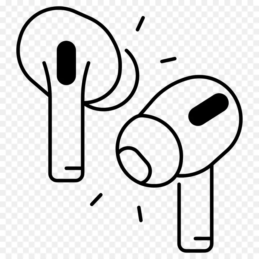 Airpods，Écouteurs PNG