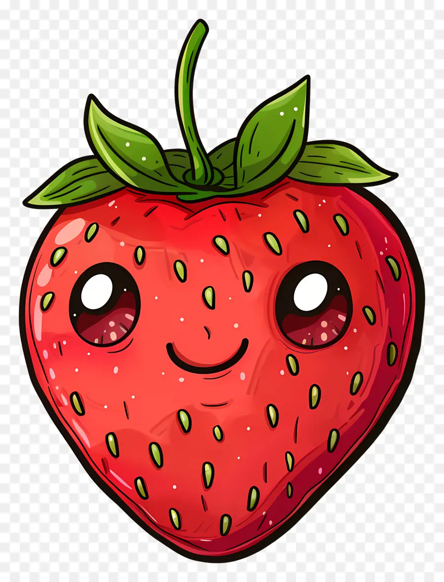 Fraise De Dessin Animé，Dessin Animé Aux Fraises PNG