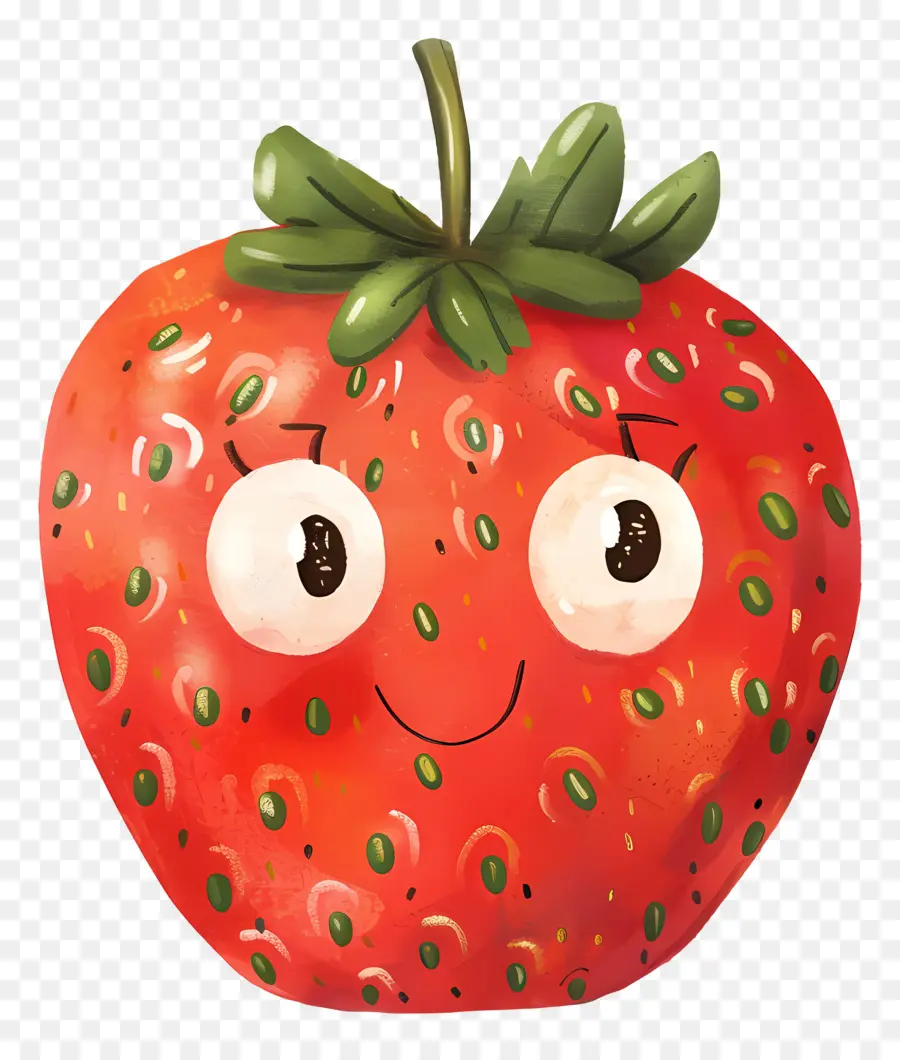 Fraise，Dessin Animé Aux Fraises PNG