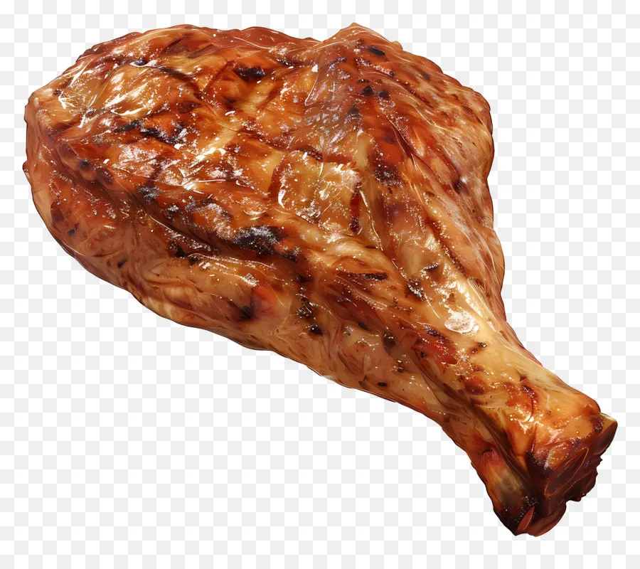 Viande Cuite，Cuisse De Poulet Grillée PNG