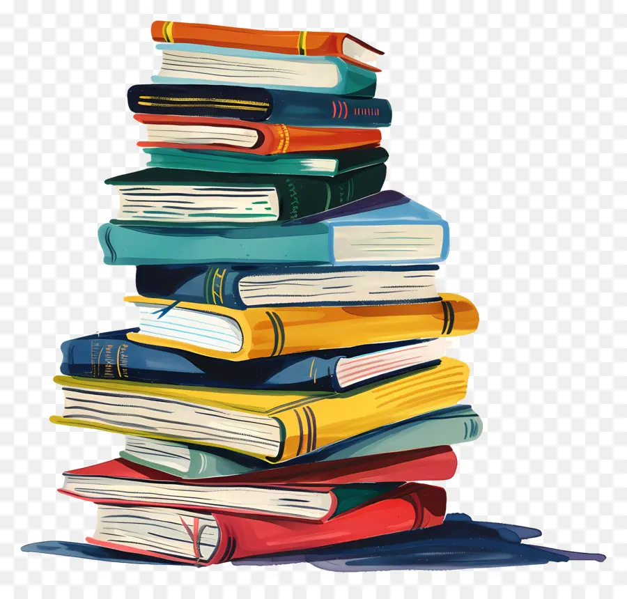 Des Piles De Livres，Pile De Livres PNG