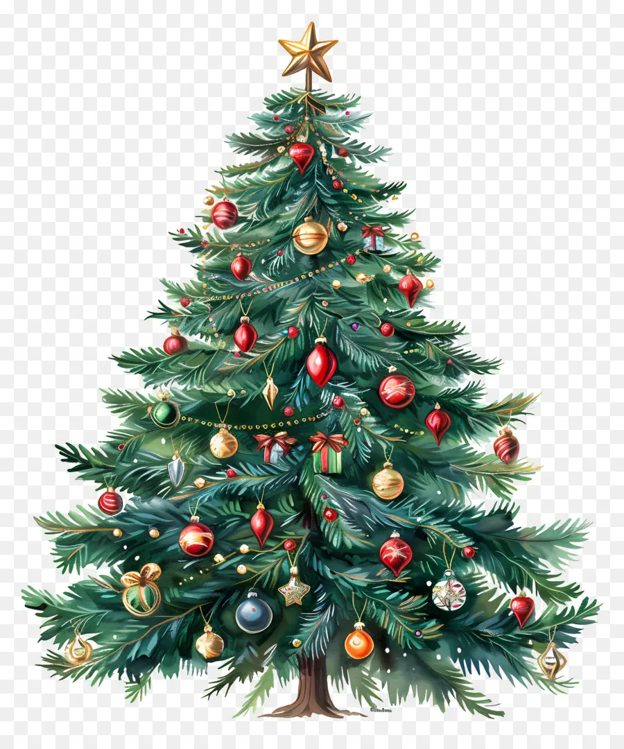 Arbre De Noël，Ornements PNG