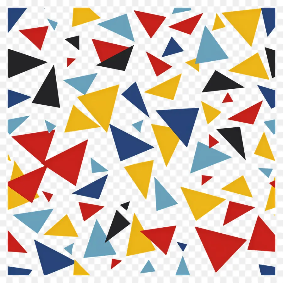 Fond Abstrait，Triangles PNG