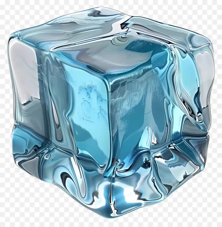 Bloc De Glace，Glaçon Coloré PNG