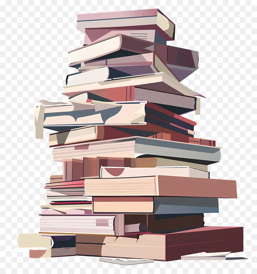 Des Piles De Livres，Pile De Livres PNG