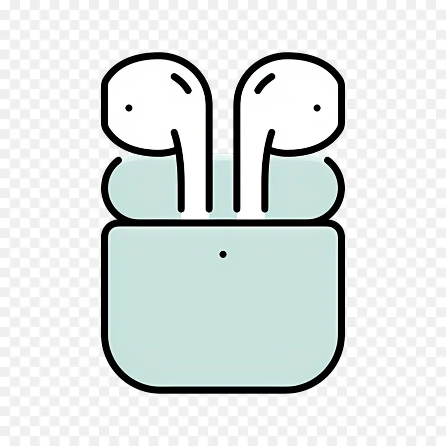 Airpods，Écouteurs Sans Fil PNG