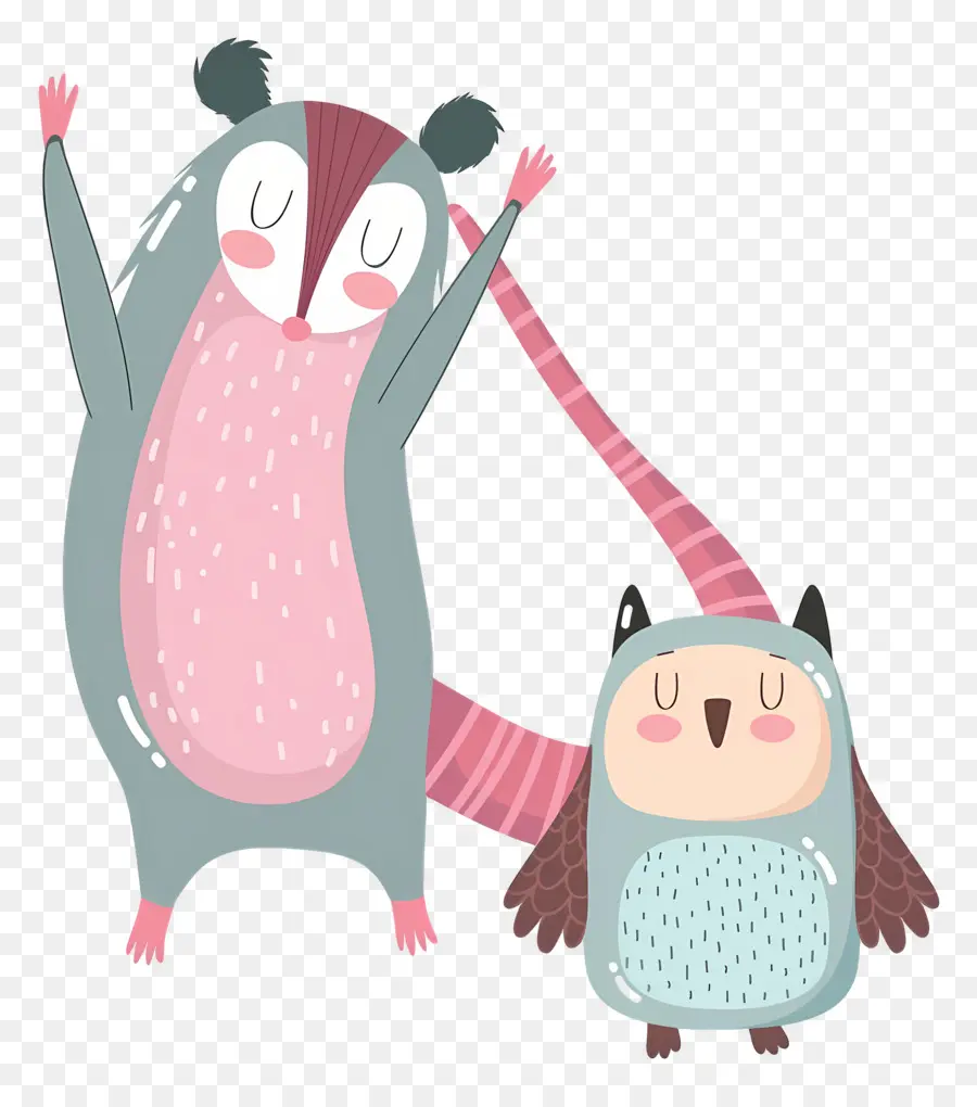 Chouette Mignonne，Animaux Mignons PNG