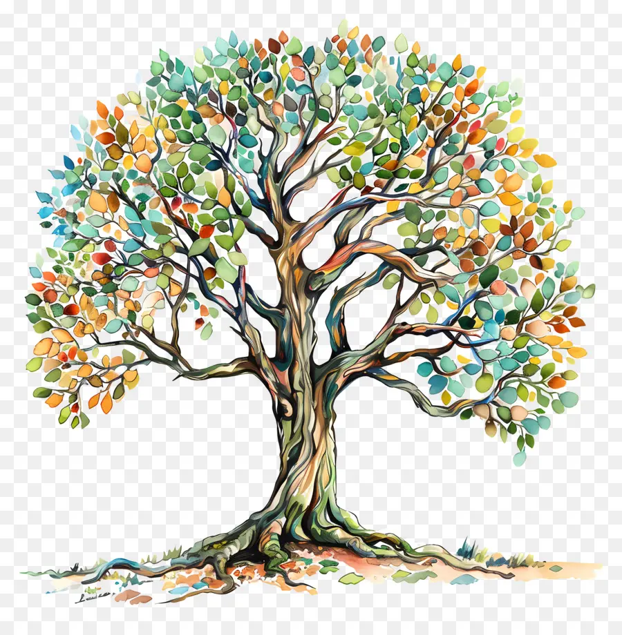 Arbre，Arbre Avec Des Racines PNG