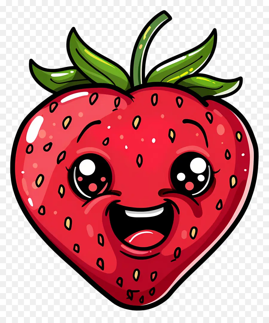 Fraise De Dessin Animé，Fraise PNG