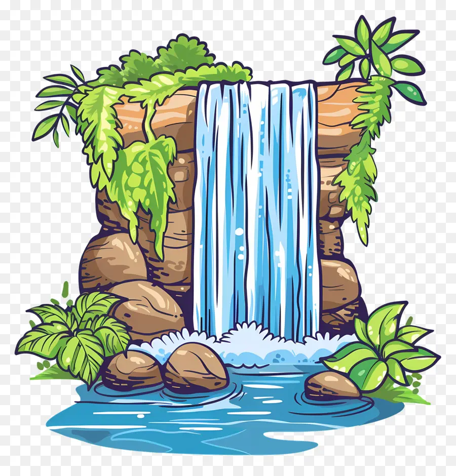 Cascade，Eau PNG