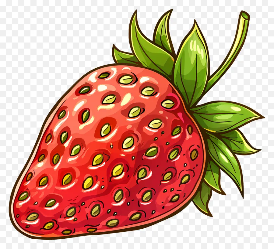 Fraise De Dessin Animé，Fraises PNG