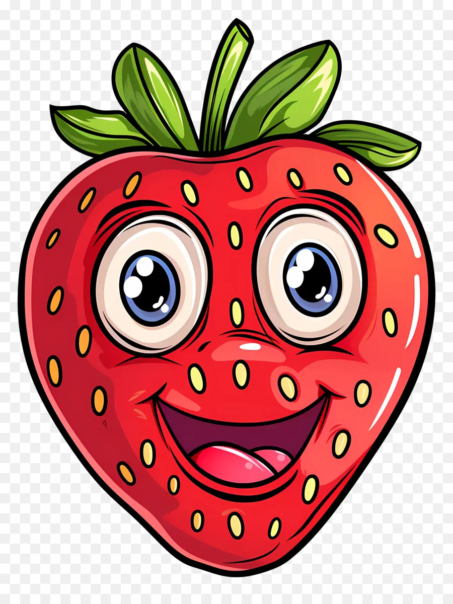 Fraise De Dessin Animé，Dessin Animé Aux Fraises PNG