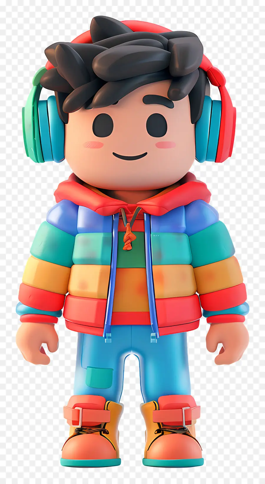 Garçon Roblox，Personnage De Dessin Animé PNG