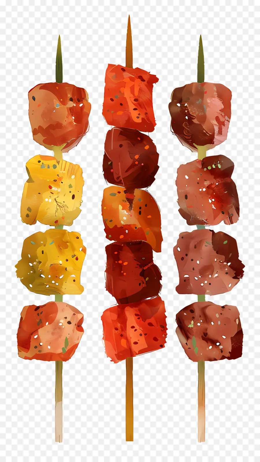 Brochettes De Viande，Brochettes PNG