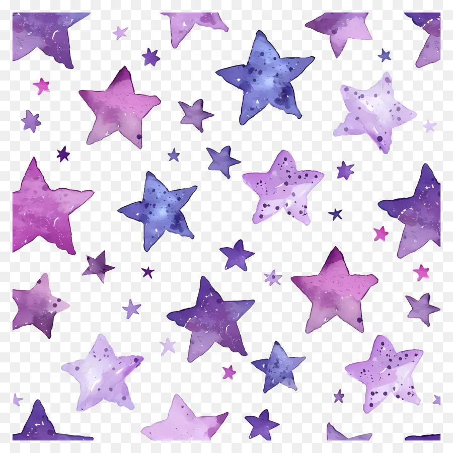 Fond Violet，Étoiles Violettes PNG