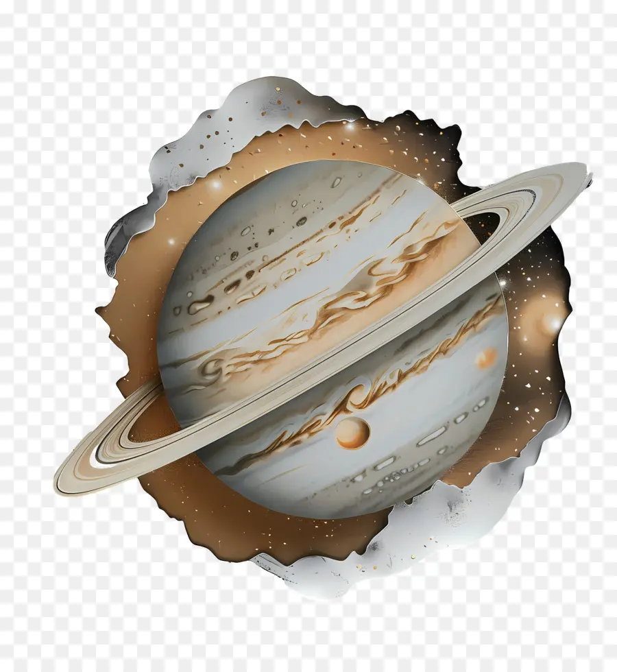 Saturne，Espace PNG