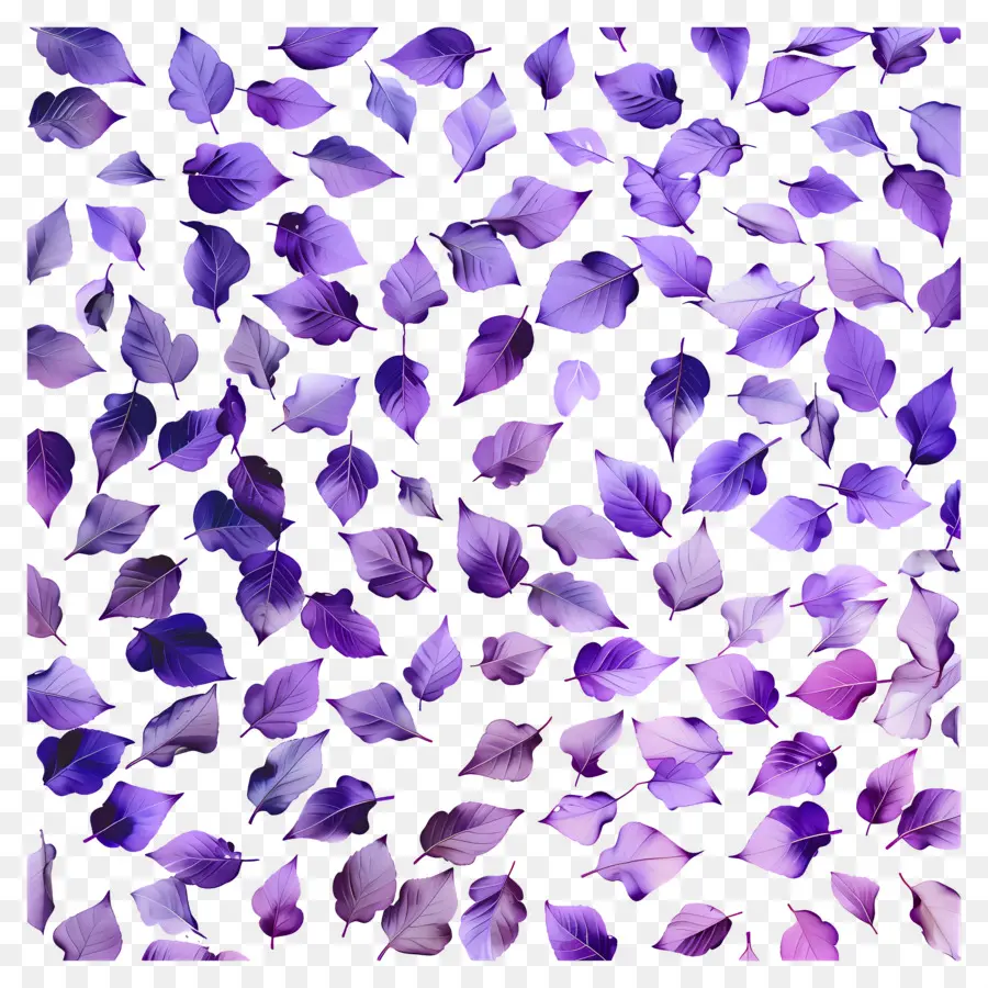 Fond Violet，Feuilles Violettes PNG