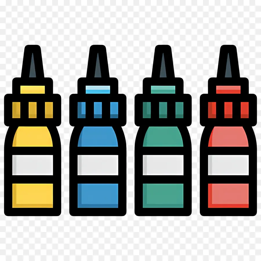 Bouteille De Peinture，Bouteilles PNG