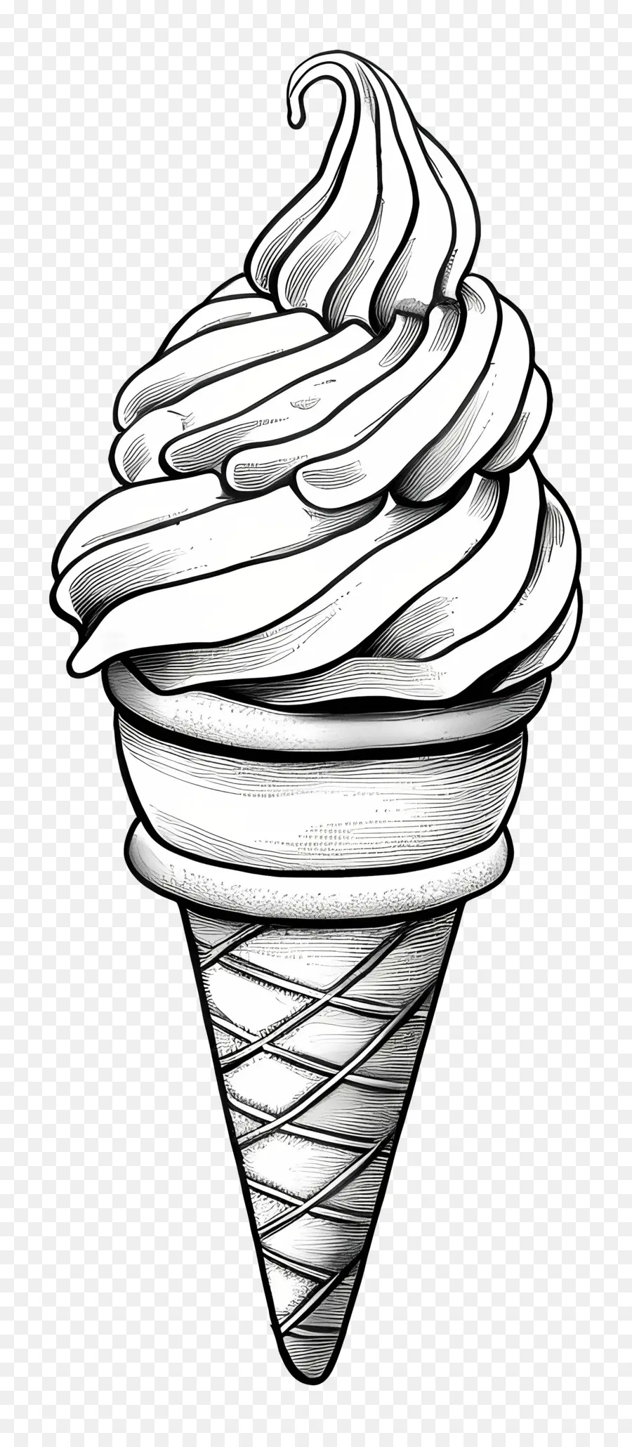 Cornet De Glace，Glace PNG