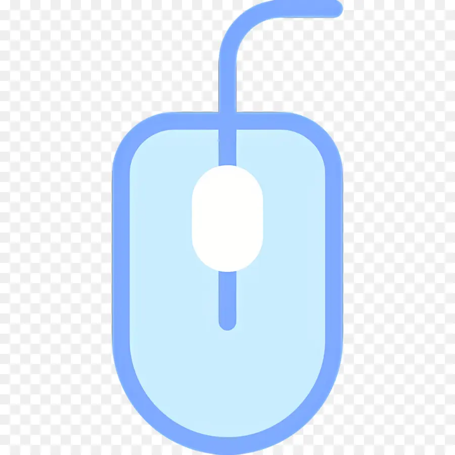 Souris D'ordinateur，Souris Bleue PNG