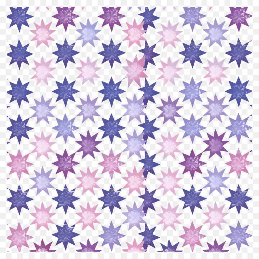 Motif étoile，Étoiles Colorées PNG