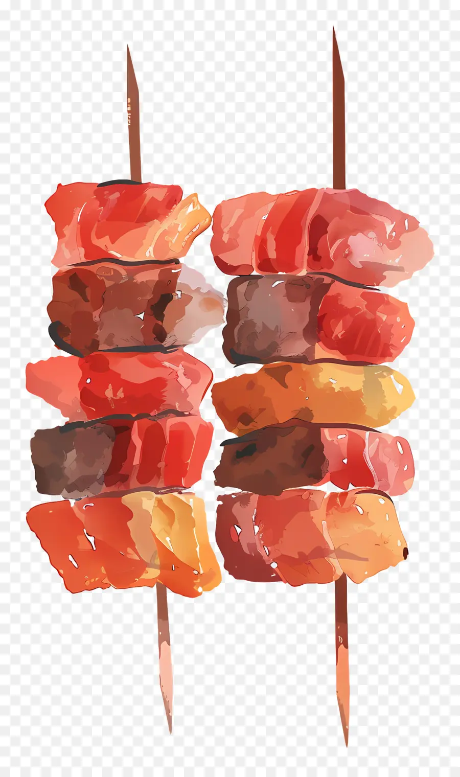 Brochettes De Viande，Brochettes PNG