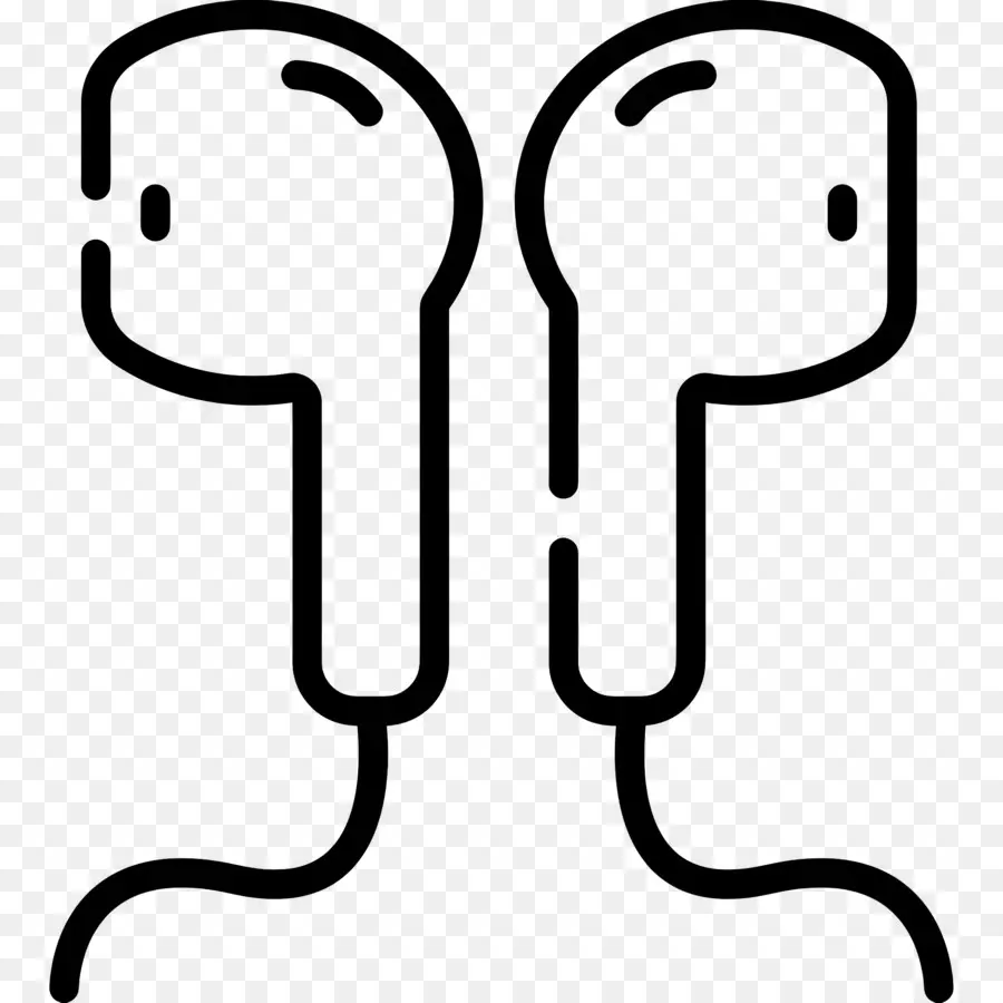 Airpods，Écouteurs PNG