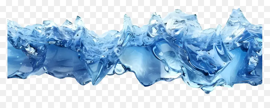 Glace Bleue，Éclaboussure D'eau PNG