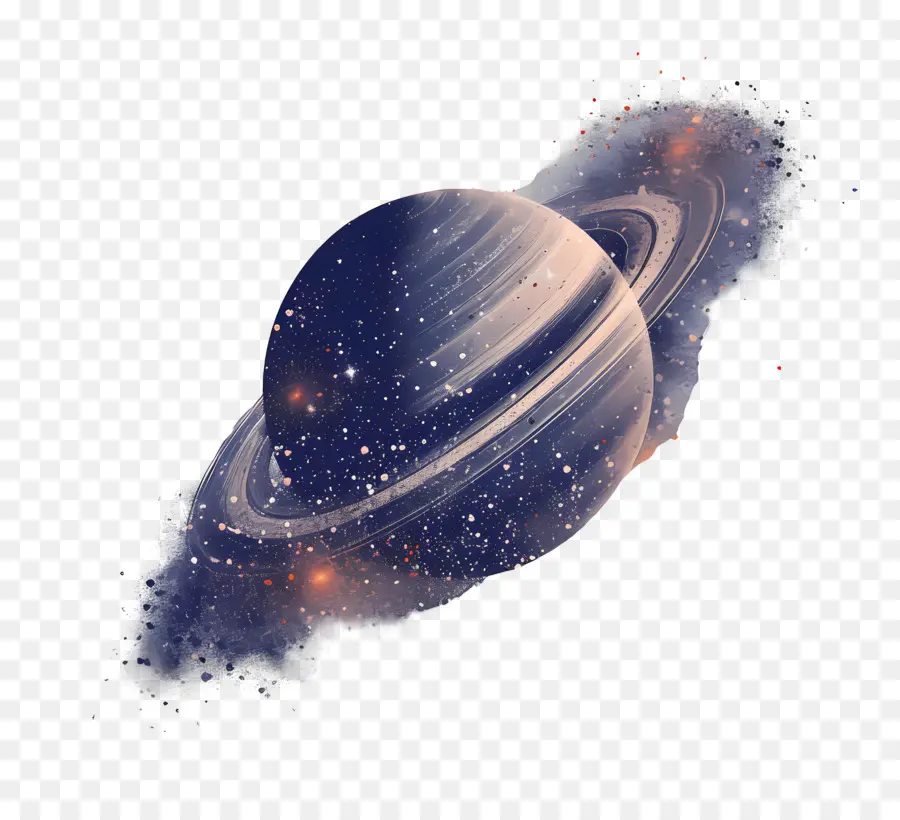 Saturne，Planète PNG