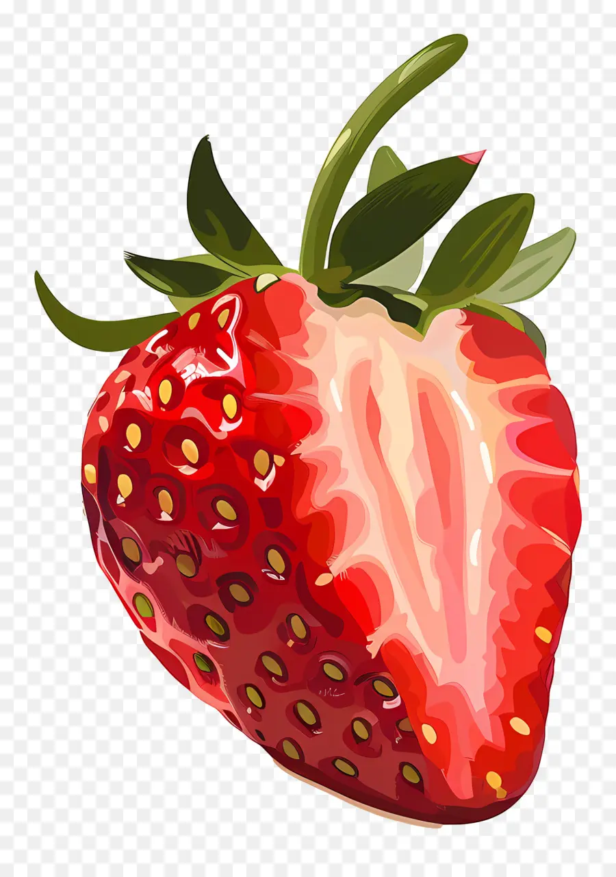 Demi Fraise，Fraise PNG