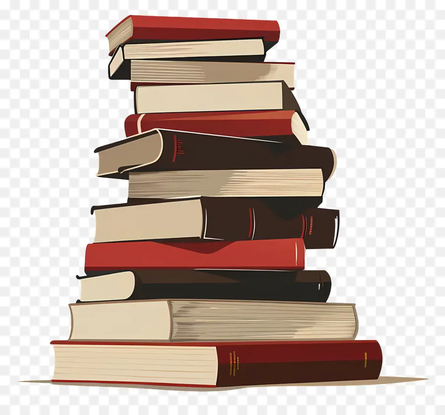 Des Piles De Livres，Pile De Livres PNG