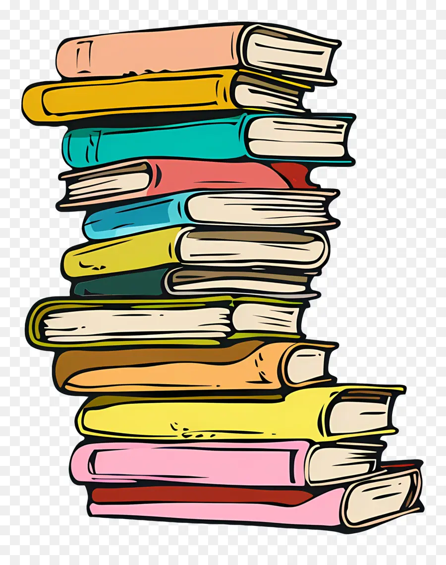 Des Piles De Livres，Pile De Livres PNG