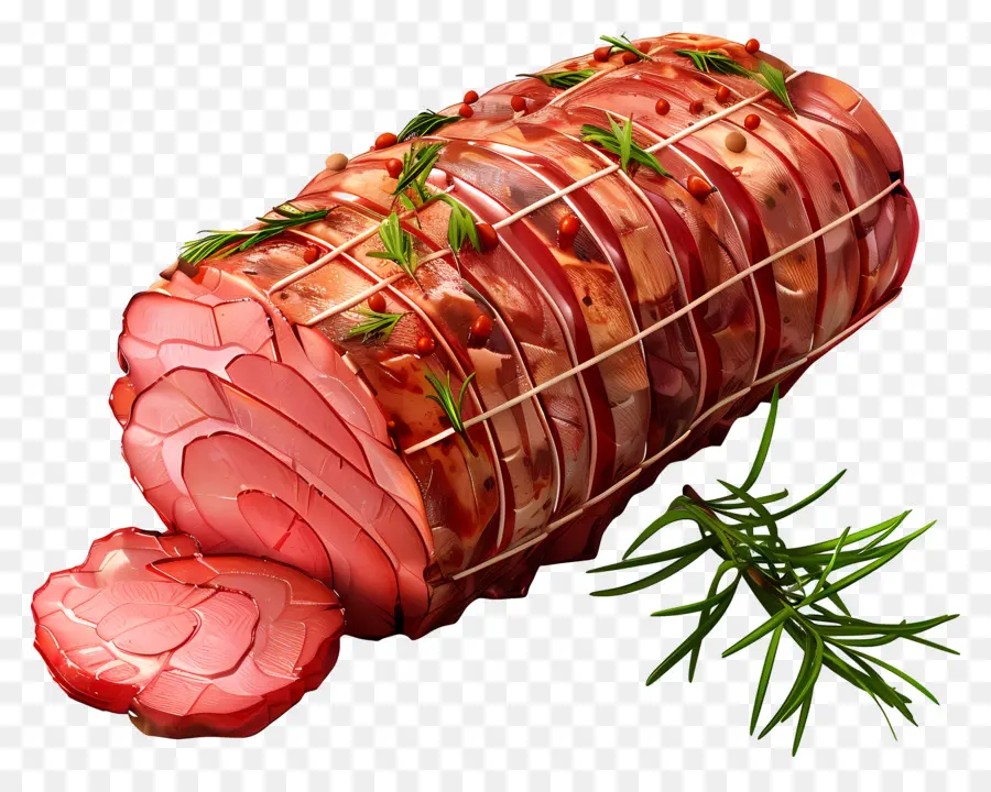 Viande De Dessin Animé，Viande Rôtie PNG