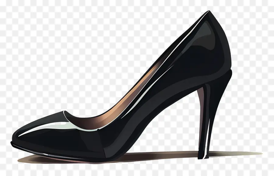 Chaussure à Talons Noire，Talons Hauts PNG