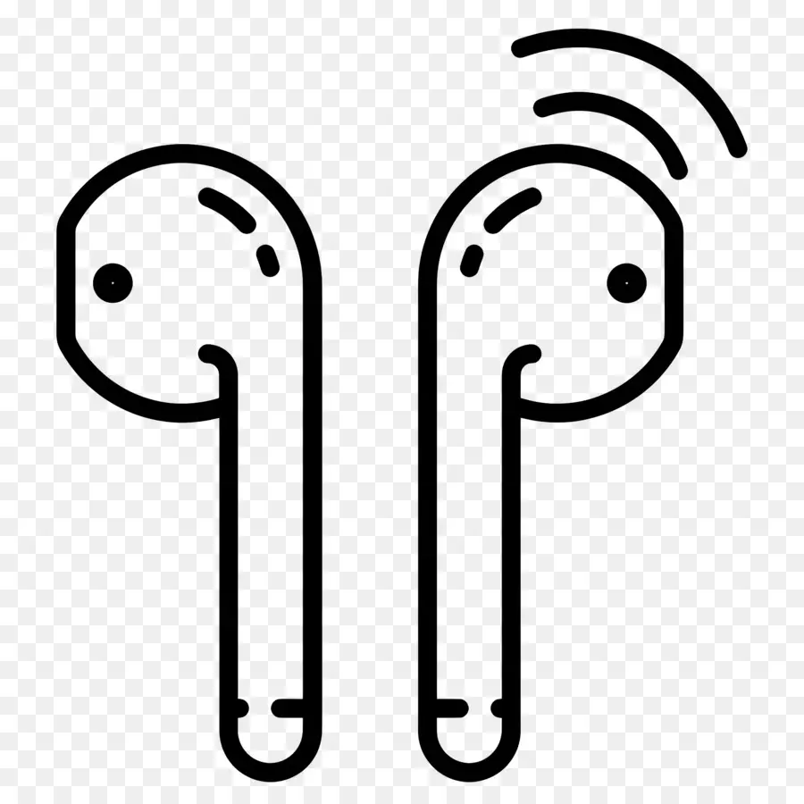 Airpods，Écouteurs PNG