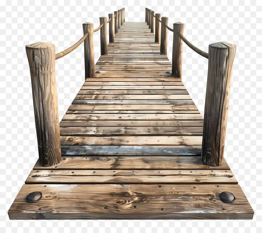 Jetée En Bois，Pont En Bois PNG