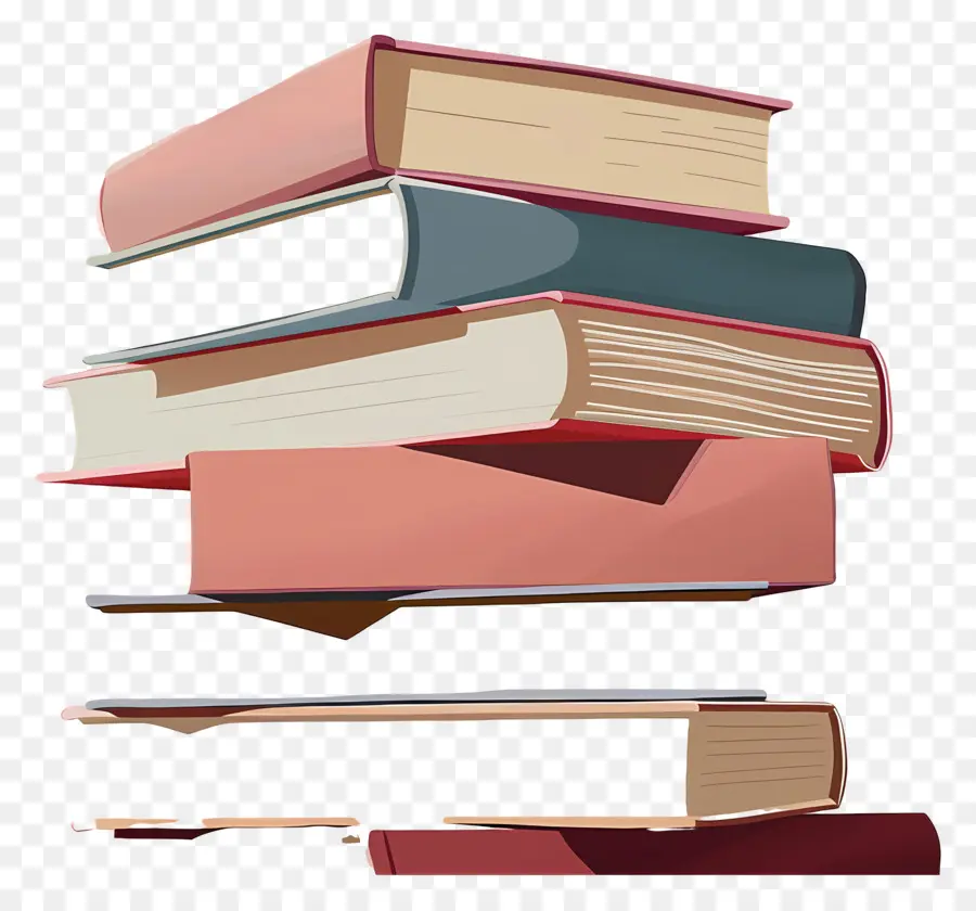 Des Piles De Livres，Pile De Livres PNG