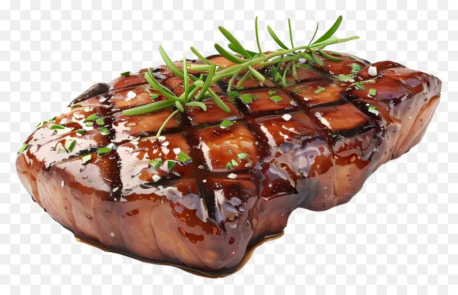 Viande Cuite，Steak Grillé PNG