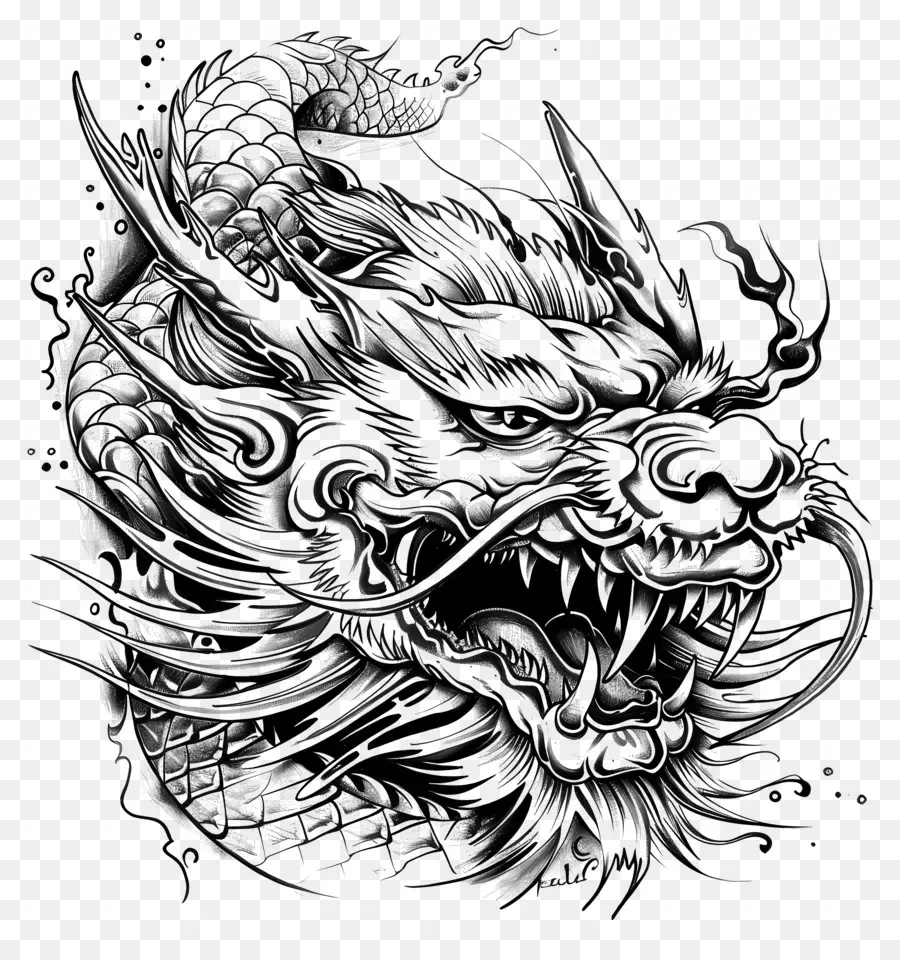 Tatouage De Dragon，Dragon PNG