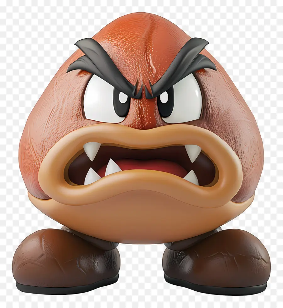 Goomba，En Colère PNG