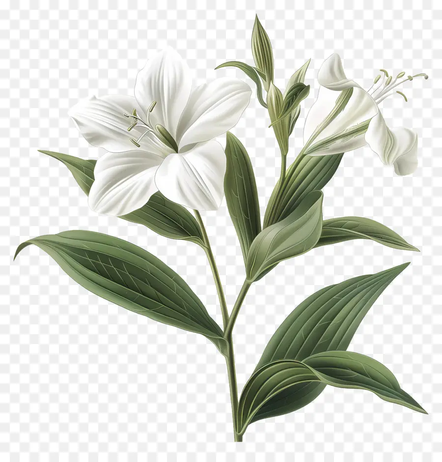 Fleurs Blanches，Fleurir PNG