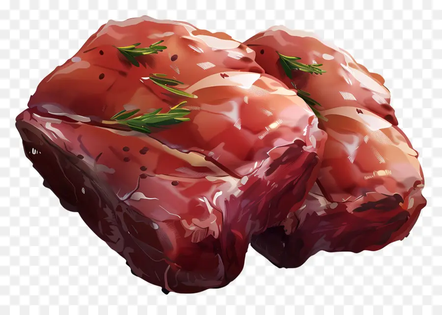 Viande De Dessin Animé，Viande Crue PNG