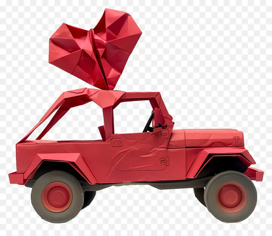 Jeep，Voiture Rouge PNG