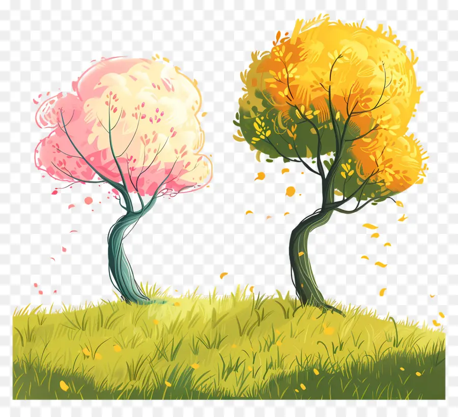 Arbres Herbe，Arbres PNG