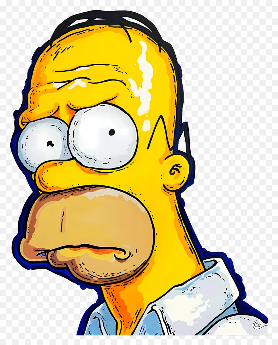 Homer Simpson，Personnage De Dessin Animé PNG