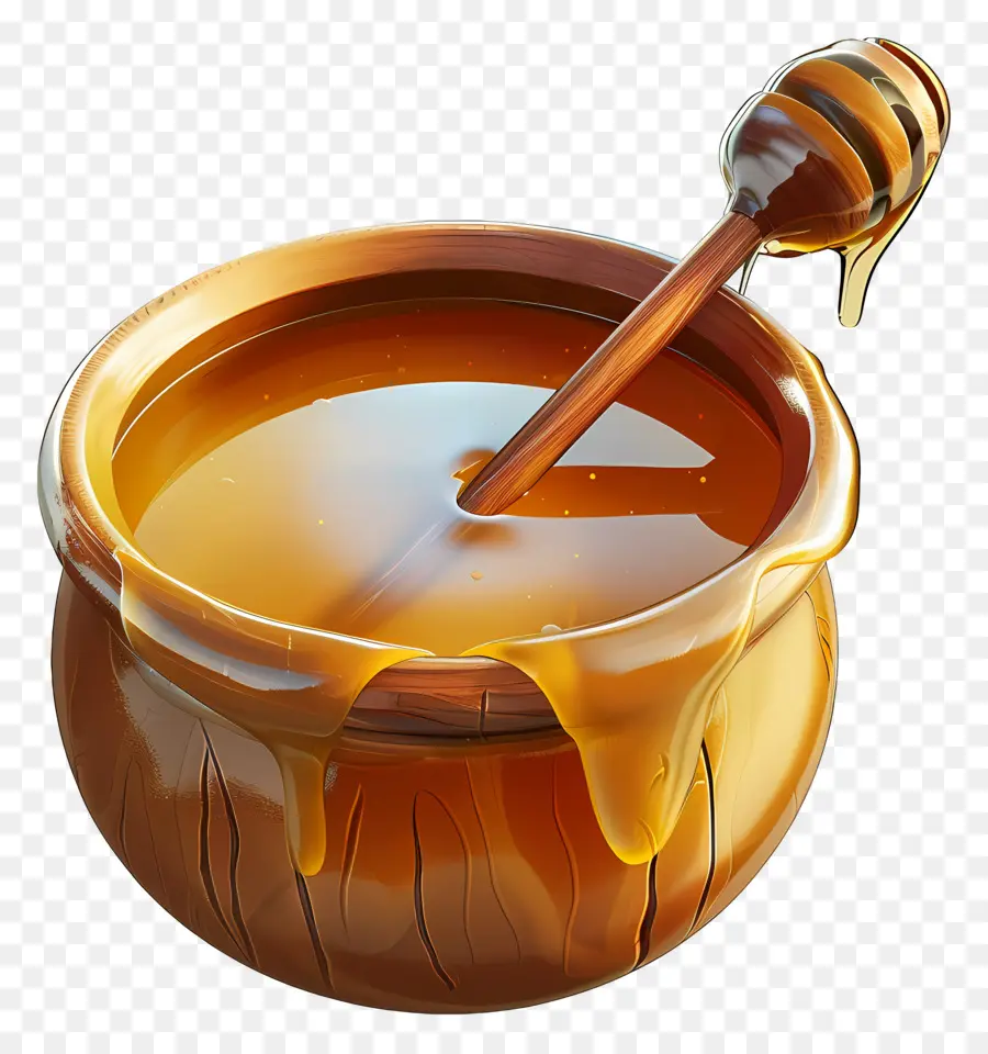 Pot De Miel，Miel PNG